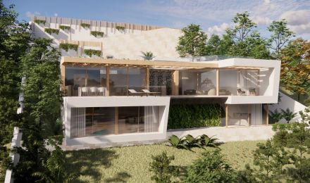 Contemporary modern design project with sea views, Palma de Mallorca, Balearic Islands, Spain
