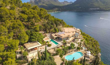In an exclusive and serene enclave of Formentor, Palma de Mallorca, Balearic Islands, Spain