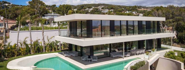 Exclusive villa with sea views in Costa den Blanes, Palma de Mallorca, Balearic Islands, Spain Mallorca