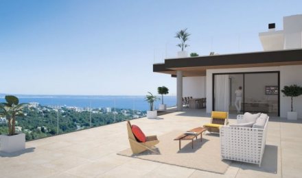 New, 4 bedroom stylish penthouse, Palma de Mallorca, Balearic Islands, Spain